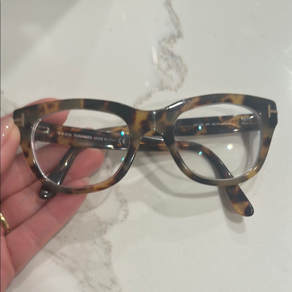 Tom Ford Brown Tortoise Eyeglasses